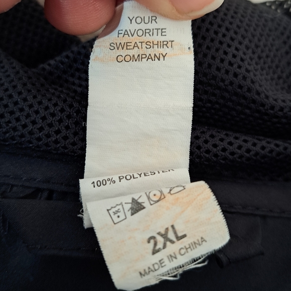 Veil of Maya (Blue Ridge Rock Fest act 2023) Black Windbreaker Jacket sz 2XL - Picture 10 of 16